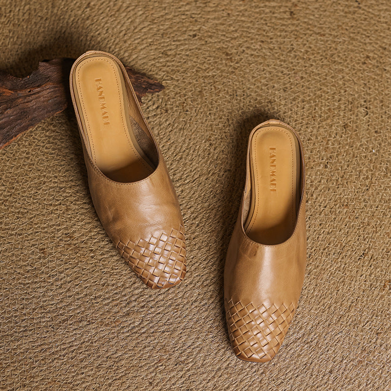 Novara™ | Dalvi Genuine Leather Mules