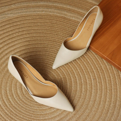 Novara™ | Carlen Genuine Leather Heels