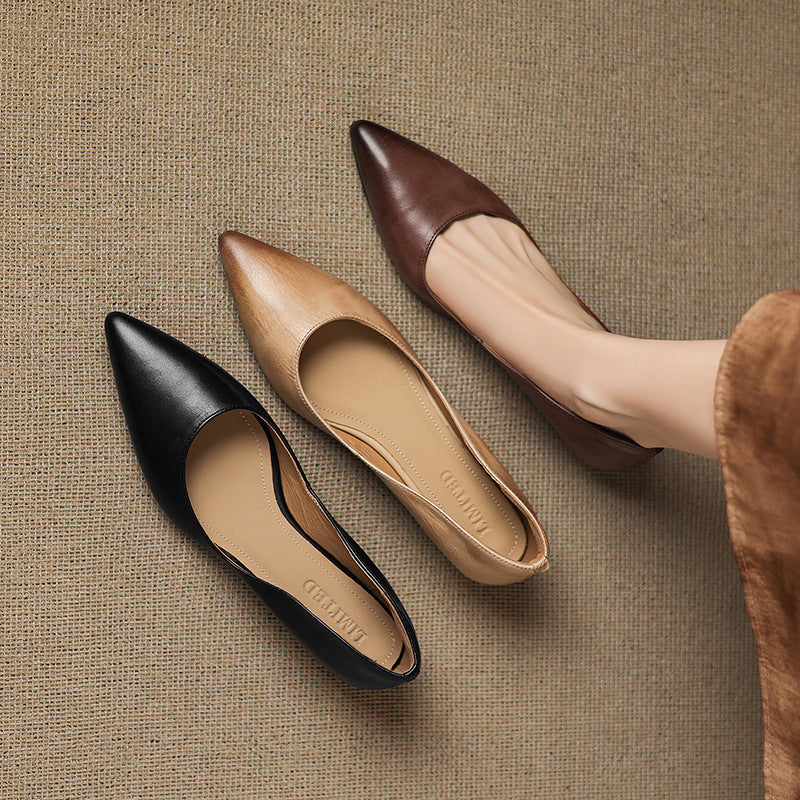 Novara™ | Irella Genuine Leather Flats