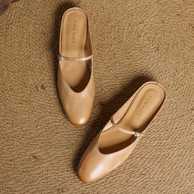 Novara™ | Merisa Genuine Leather Mules