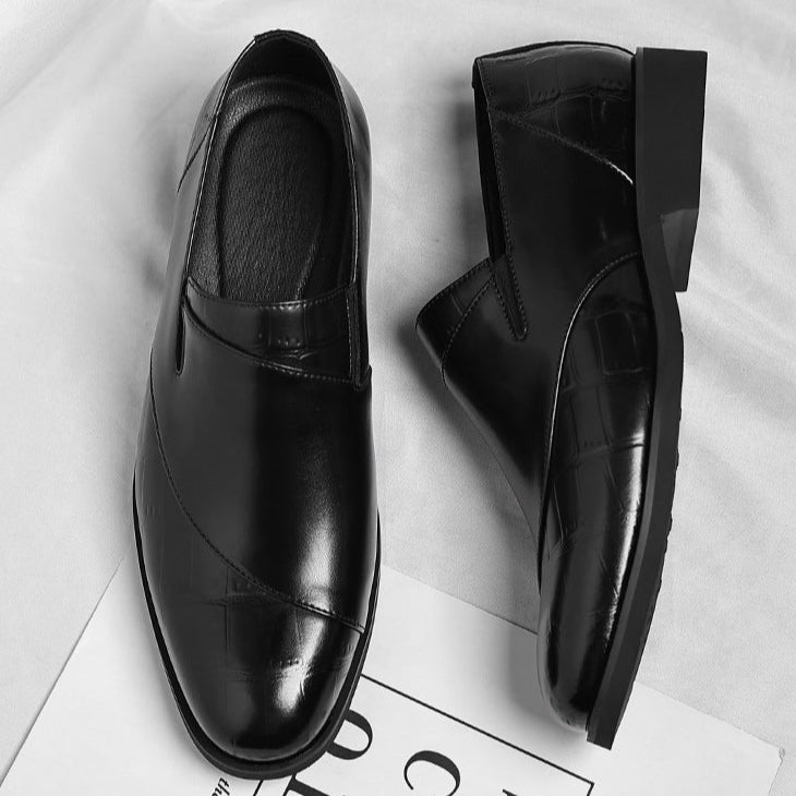 Novara™ | Lurex Leather Loafers