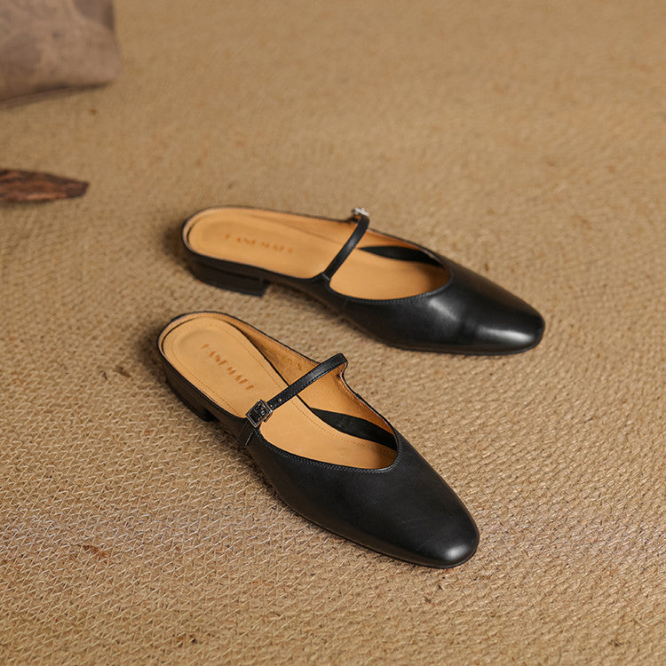 Novara™ | Marvyn Genuine Leather Mules