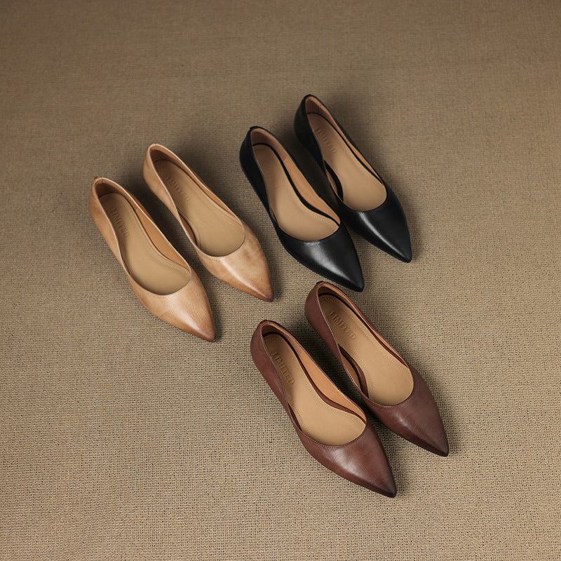 Novara™ | Irella Genuine Leather Flats