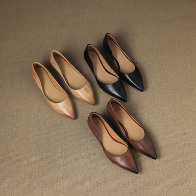 Novara™ | Irella Genuine Leather Flats