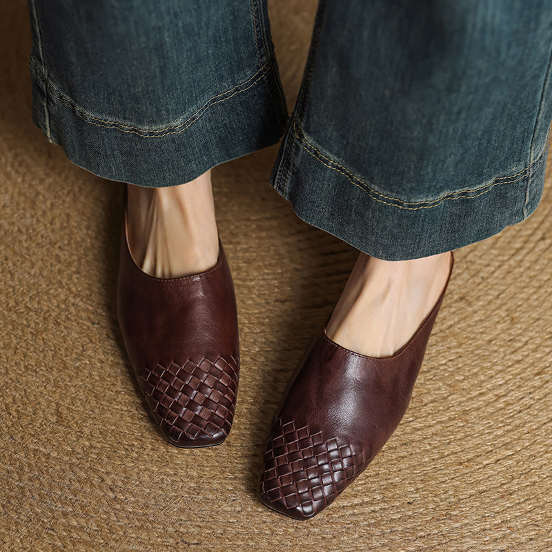 Novara™ | Dalvi Genuine Leather Mules