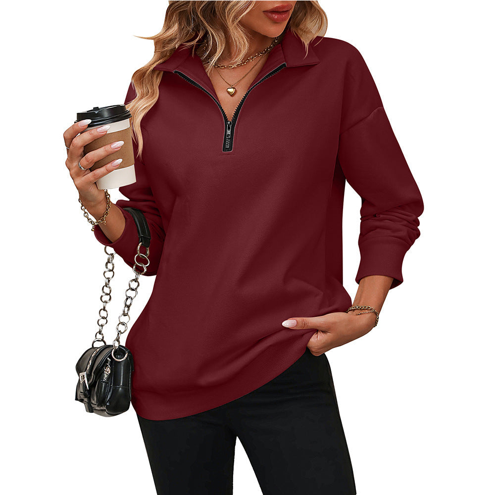 Novara™ – Timeless Casual Zip Sweatshirt