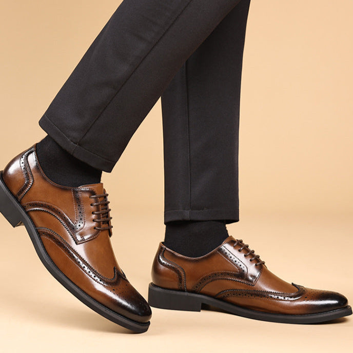 Novara™ | Prescot Genuine Leather Shoes