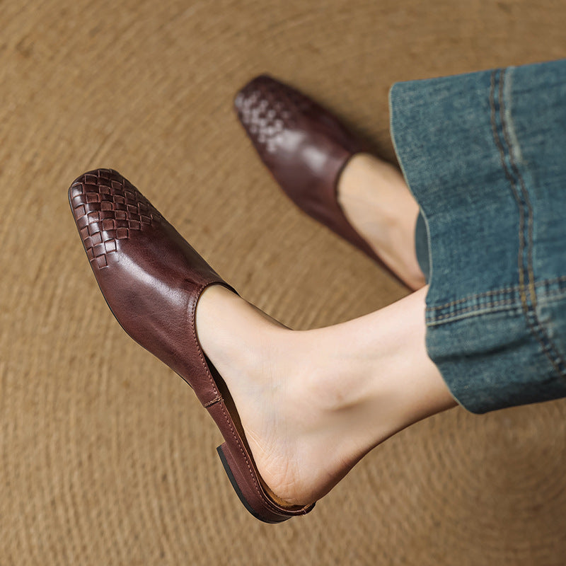 Novara™ | Dalvi Genuine Leather Mules