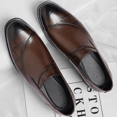 Novara™ | Lurex Leather Loafers