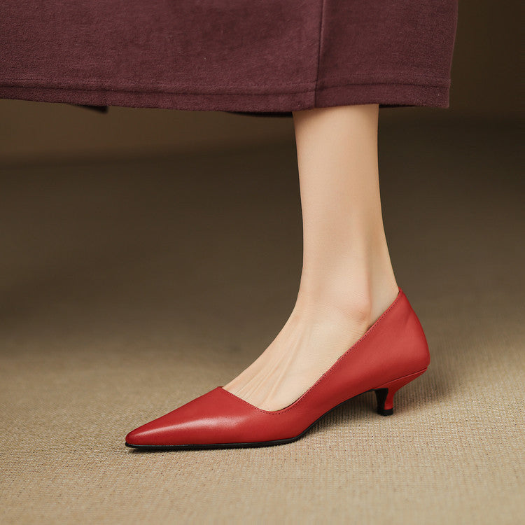 Novara™ | Vienna Genuine Leather Heels