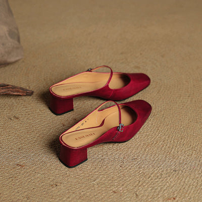 Novara™ | Esmer Genuine Leather Mules