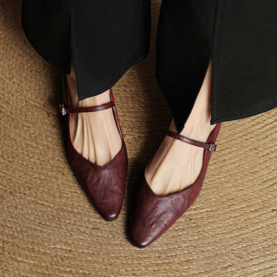 Novara™ | Orella Genuine Leather Mules