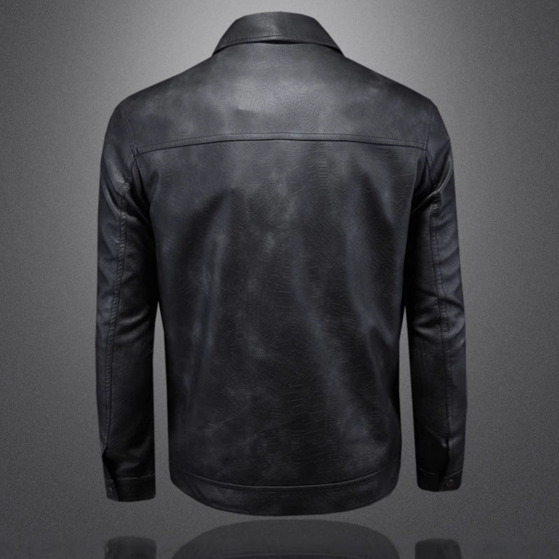 Novara™ | Marstin Leather Jacket