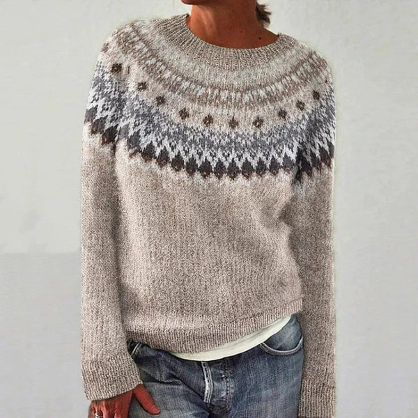 Novara™ | Cozy Icelandic Sweater