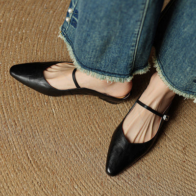 Novara™ | Orella Genuine Leather Mules