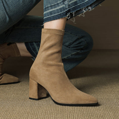 Novara™ | Alora Genuine Suede Boots