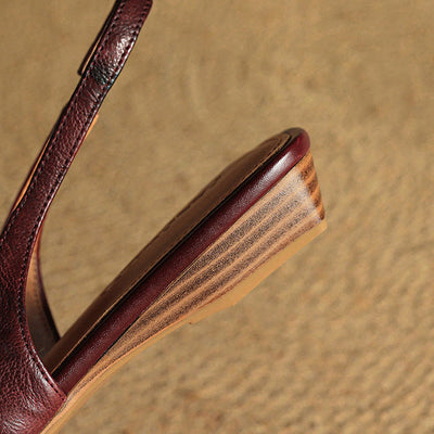 Novara™ | Amelie Genuine Leather Slingbacks