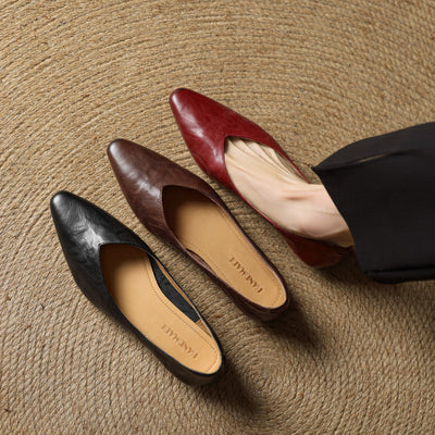 Novara™ | Valmir Genuine Leather Mules