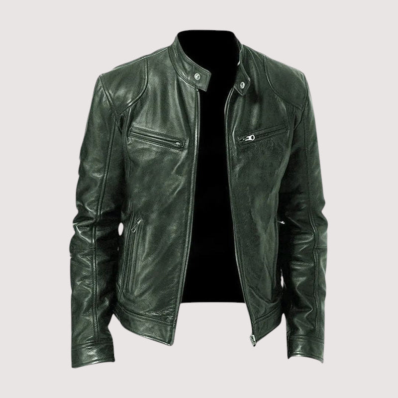 Novara™ | Leather jacket for men