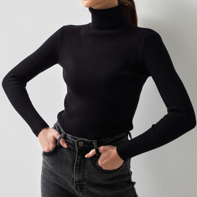 Novara™ | Ribbed Turtleneck Sweater