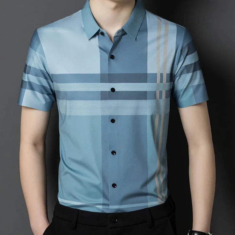 Novara™ | Signature Stripe Polo Shirt