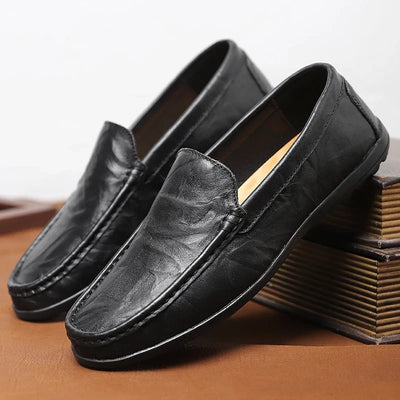 Novara™ | Hombre Genuine Leather Loafers