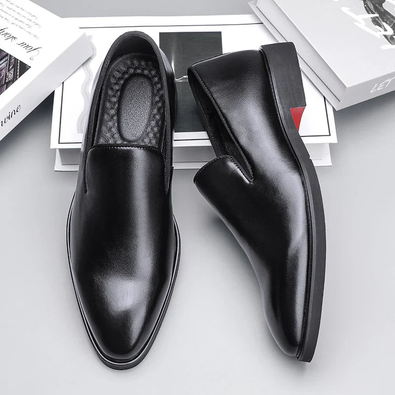 Novara™ | Noctis Genuine Leather Loafers