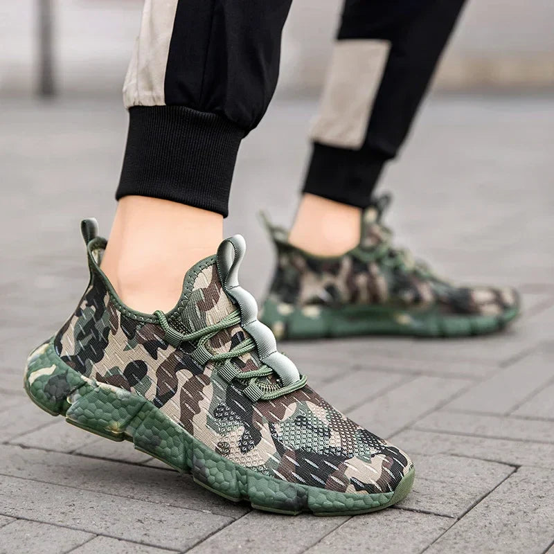 Novara™ | Delta Camo Sneakers