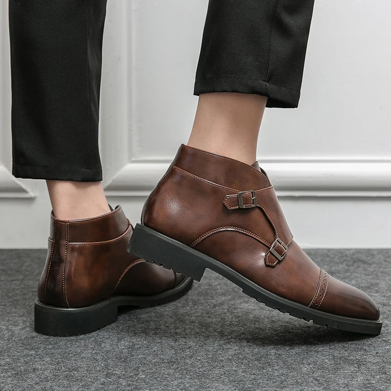 Novara™ | Vargas Double Monk Boots