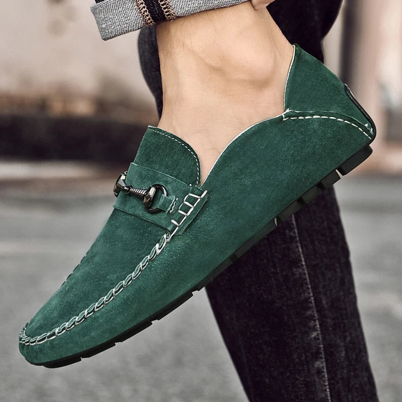 Novara™ | Astire Genuine Suede Loafers