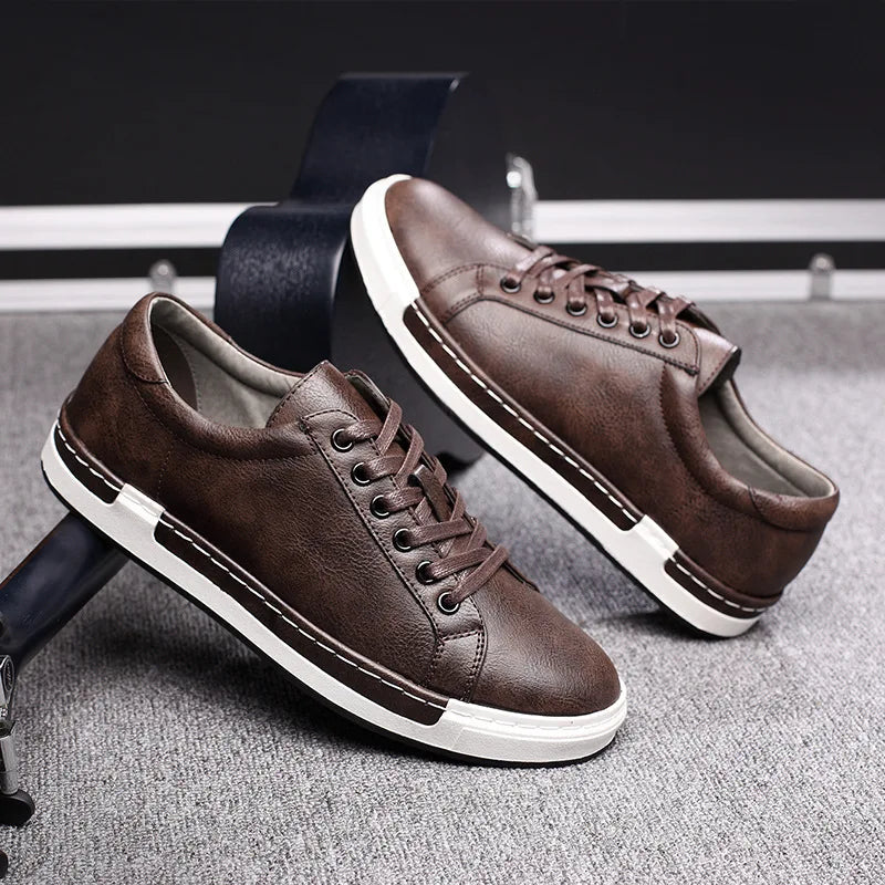 Novara™ | Garcia Leather Sneakers