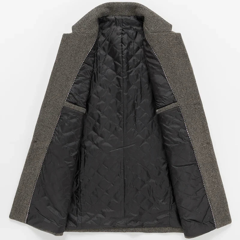 Novara™ | Harris Wool Blend Overcoat