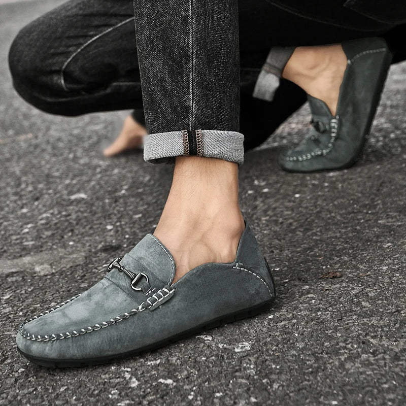 Novara™ | Astire Genuine Suede Loafers