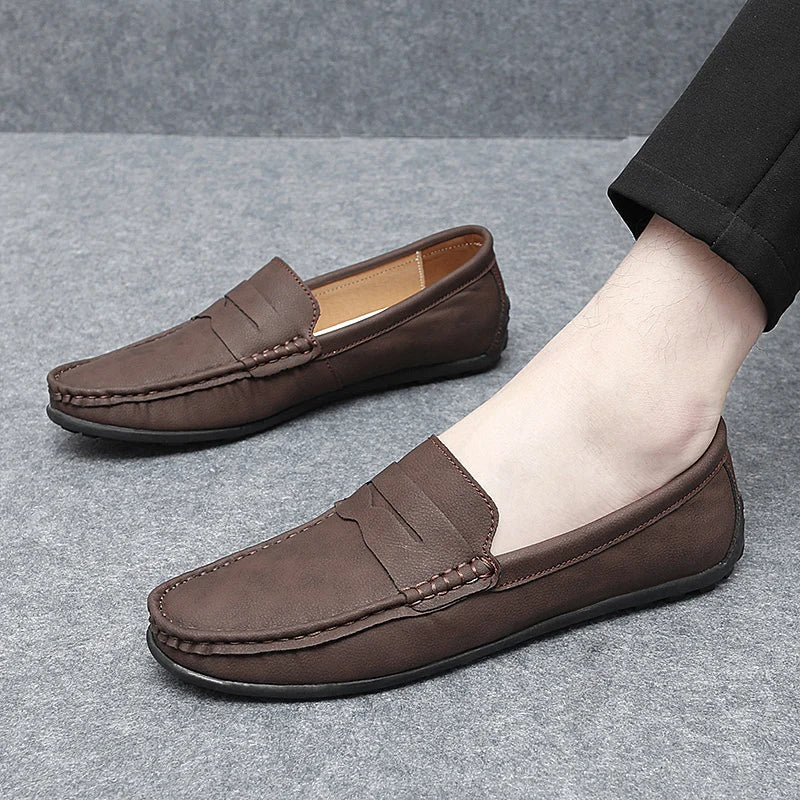 Novara™ | Travor Genuine Leather Loafers