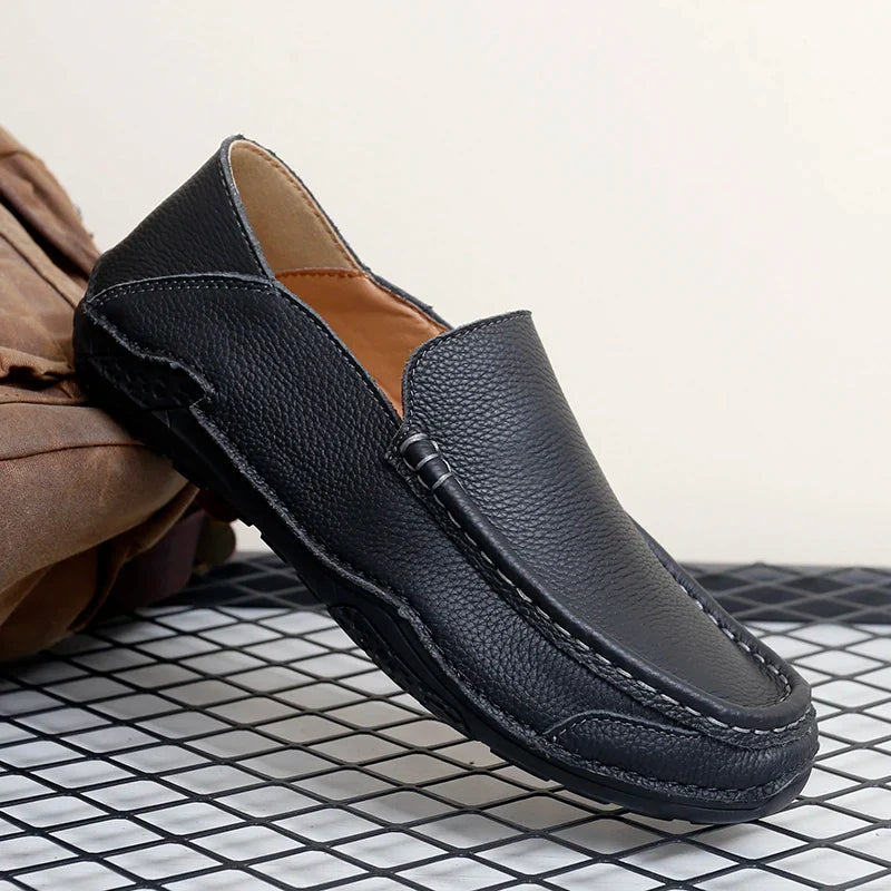 Novara™ | Markin Genuine Leather Loafers