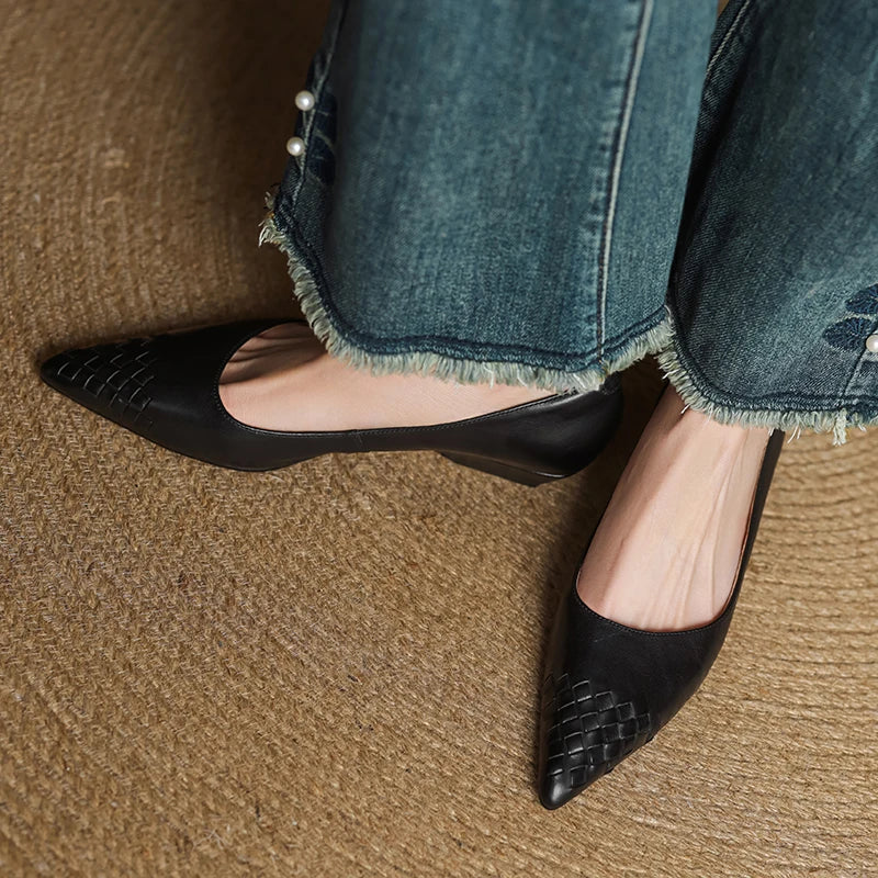 Novara™ | Zelith Genuine Leather Pumps