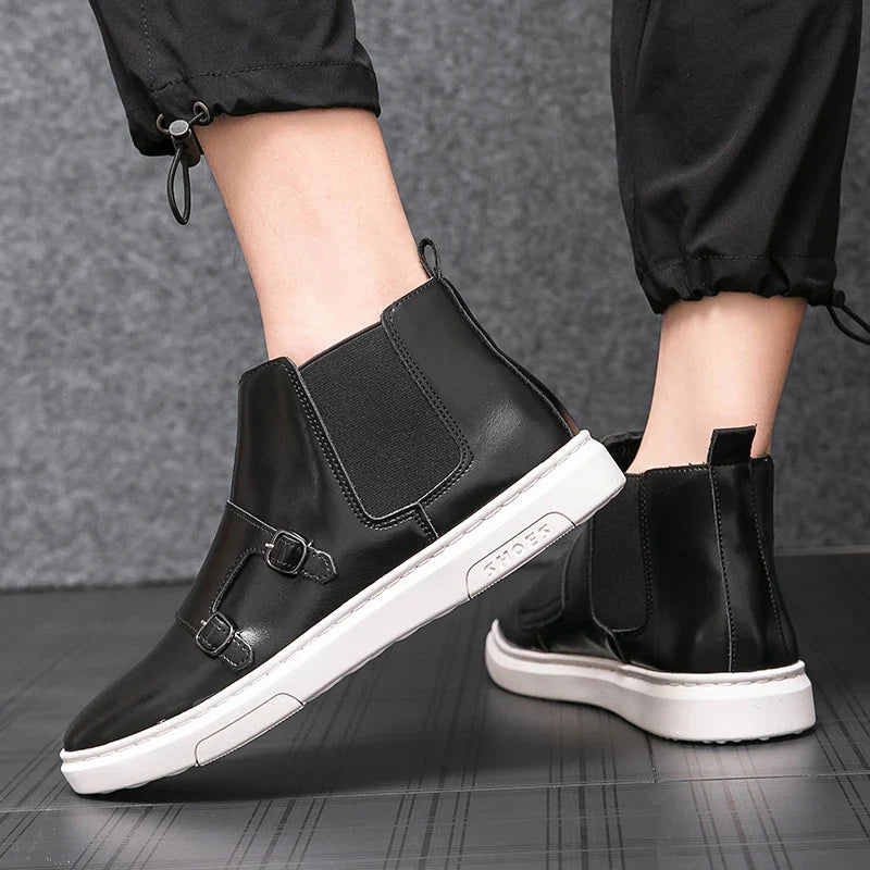 Novara™ | Milano Leather High-Tops