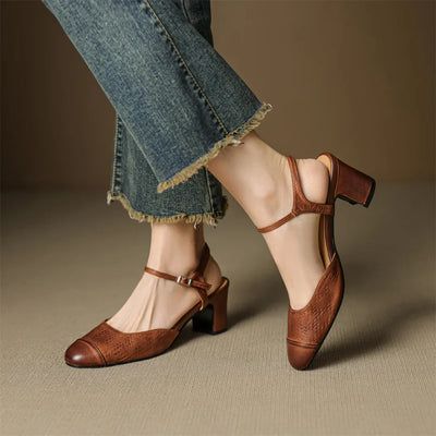 Novara™ | Valery Genuine Leather Pumps