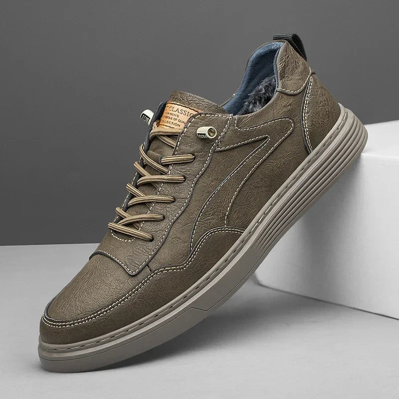 Novara™ | Ozgun Genuine Leather Sneakers
