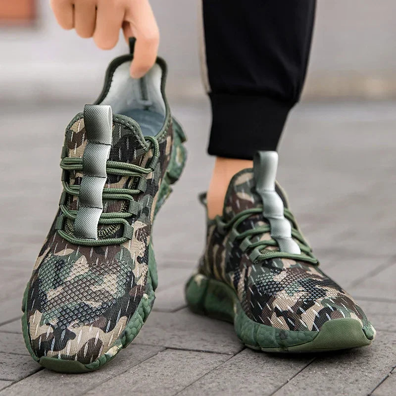 Novara™ | Delta Camo Sneakers