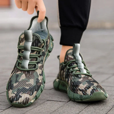 Novara™ | Delta Camo Sneakers