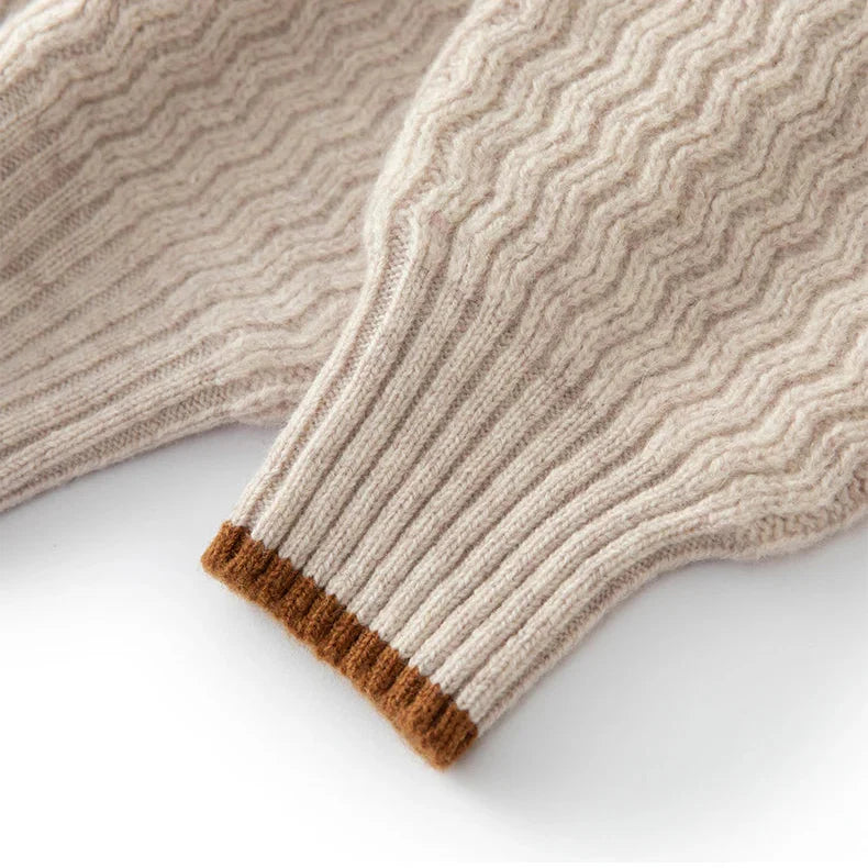 Novara™ | Volmor 100% Wool Sweater