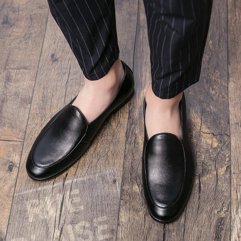 Novara™ | Silas Leather Loafers