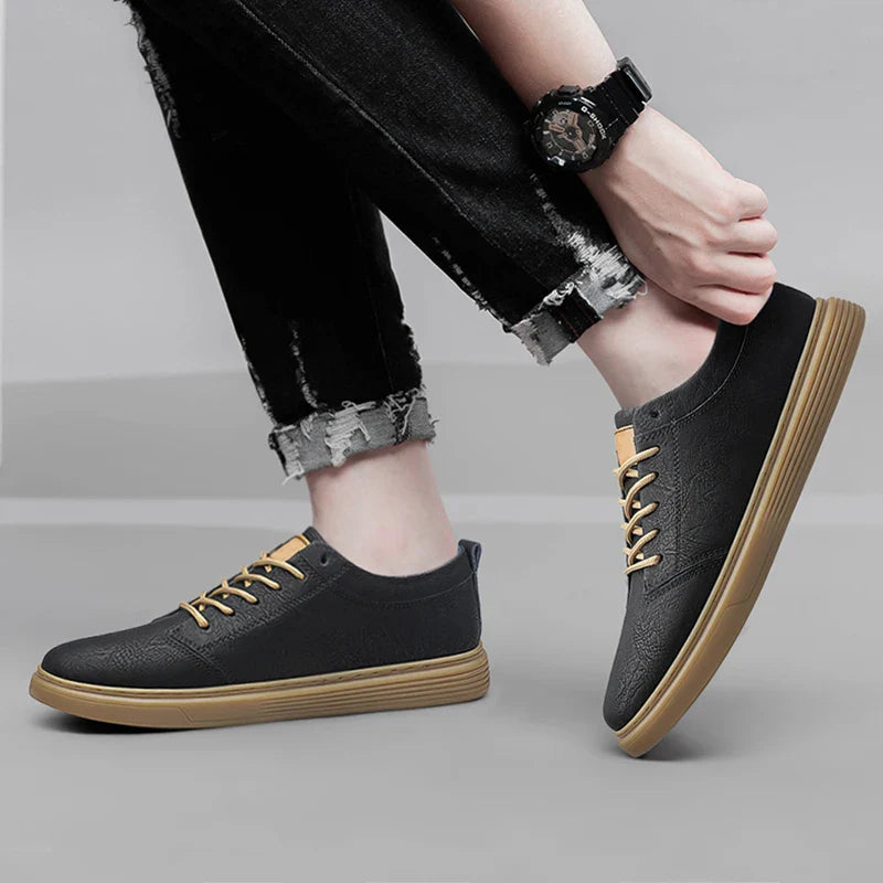 Novara™ | Bexley Genuine Leather Sneakers