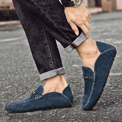 Novara™ | Astire Genuine Suede Loafers