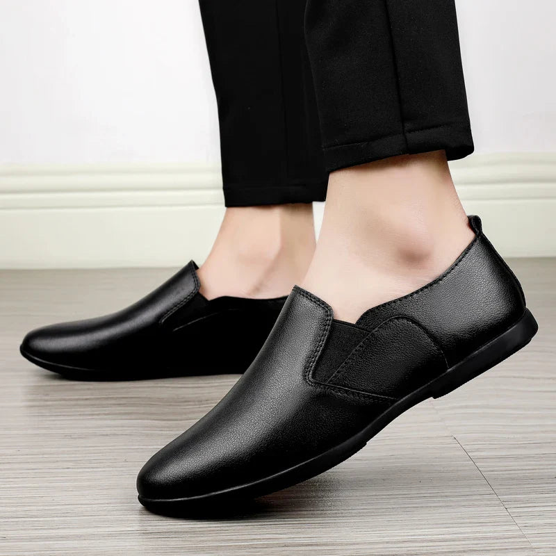 Novara™ | Morris Genuine Leather Loafers