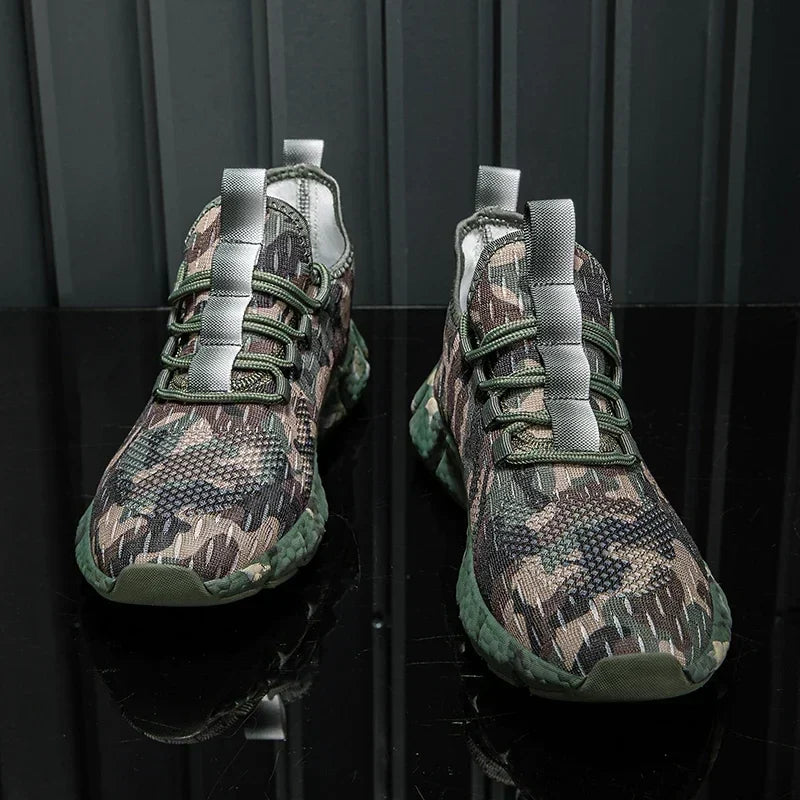 Novara™ | Delta Camo Sneakers