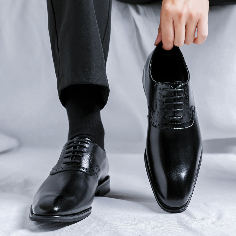 Novara™ | Riven Leather Shoes