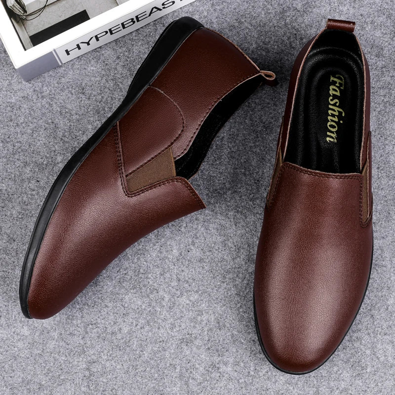 Novara™ | Morris Genuine Leather Loafers