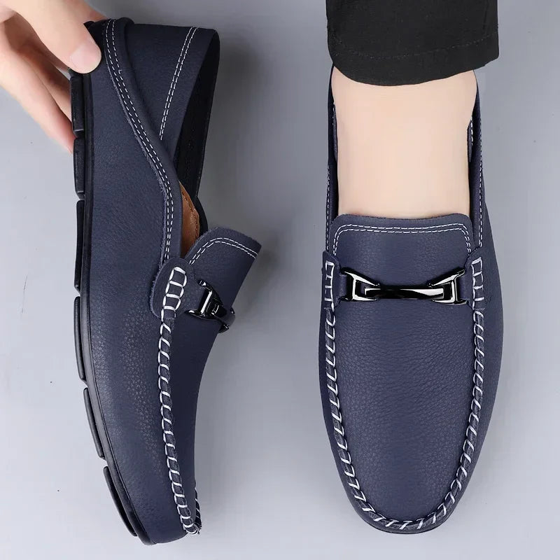 Novara™ | Melver Genuine Leather Loafers